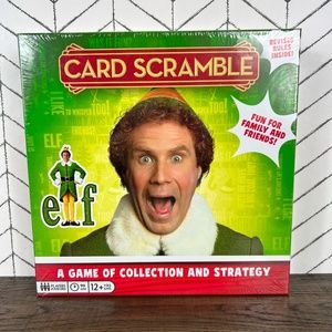 Card Scramble Elf Board Game Will Ferrell